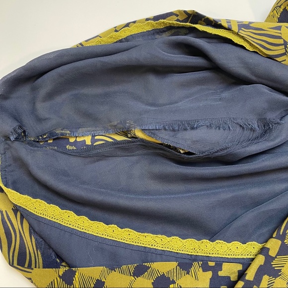 Maple Anthropologie Size 8 Silk Strapless Dress - Picture 5 of 8